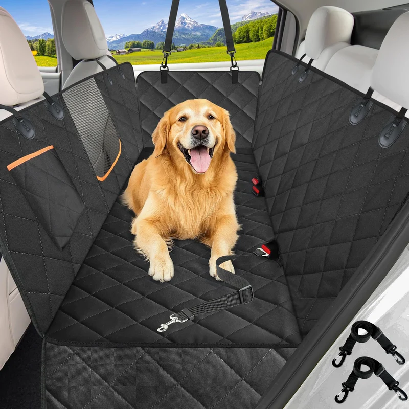 Kytely – Couverture de Siège Chien Arrière – Hamac 54x58, Imperméable, Anti-Déchirure, Rabats Latéraux