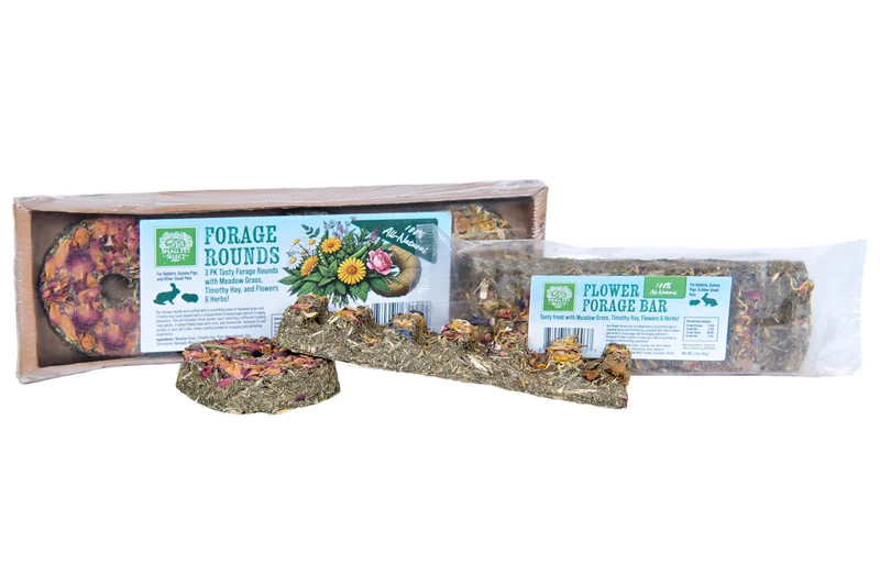 Pack Forage Duo Small Pet Select – Foin Timothy et Fleurs pour Lapins et Cobayes