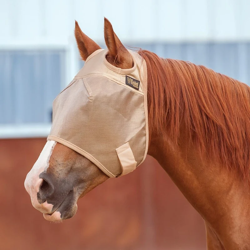 Cashel Econo Standard Fly Mask – Masque anti-mouches léger et économique
