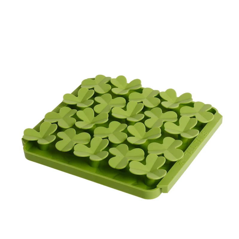 Tall Tails Clover Foraging Mat pour chiens – Puzzle lent pour repas plus faciles et engageants