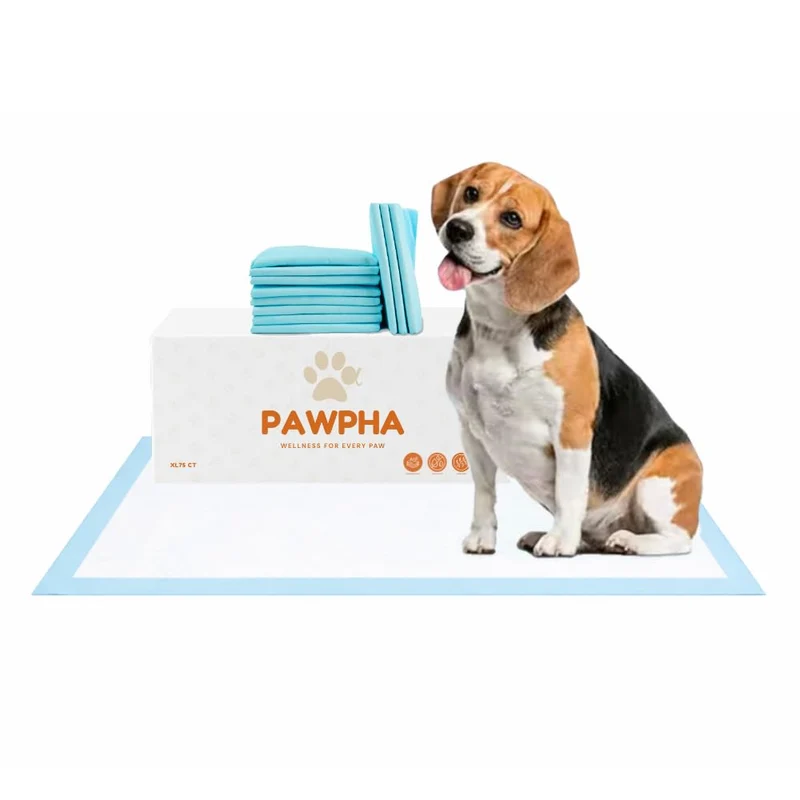 Pawpha UltraCare Tapis Hygiène Ultra-Absorbants Anti-Fuite et Sans Odeur – Pads d'Entraînement XL 26x30 cm, Lot 75 pièces