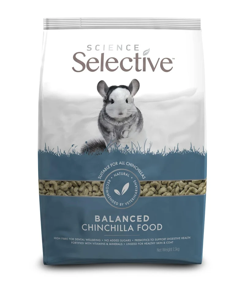 Supreme Petfoods Science Selective Chinchilla – Alimentation équilibrée, 4 lb 6 oz