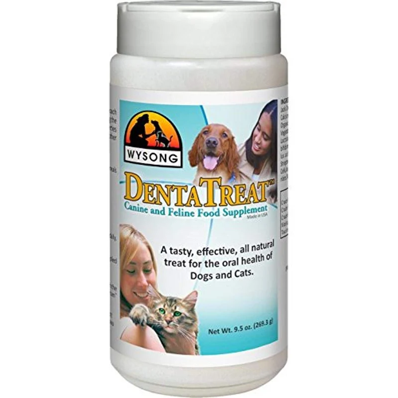 Wysong DentaTreat – Complément dentaire naturel pour chiens et chats (9,5 oz)