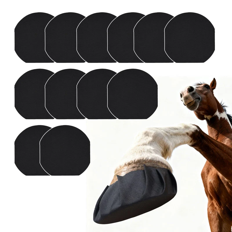 HTtoy Lot de 12 Bandes Sabot Cheval – Bande Sabot Adhésive Étanche et Respirante