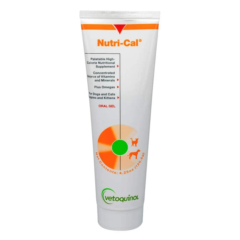 Vetoquinol Nutri-Cal 4,25 oz – Supplément Calorique pour Chats et Chiens
