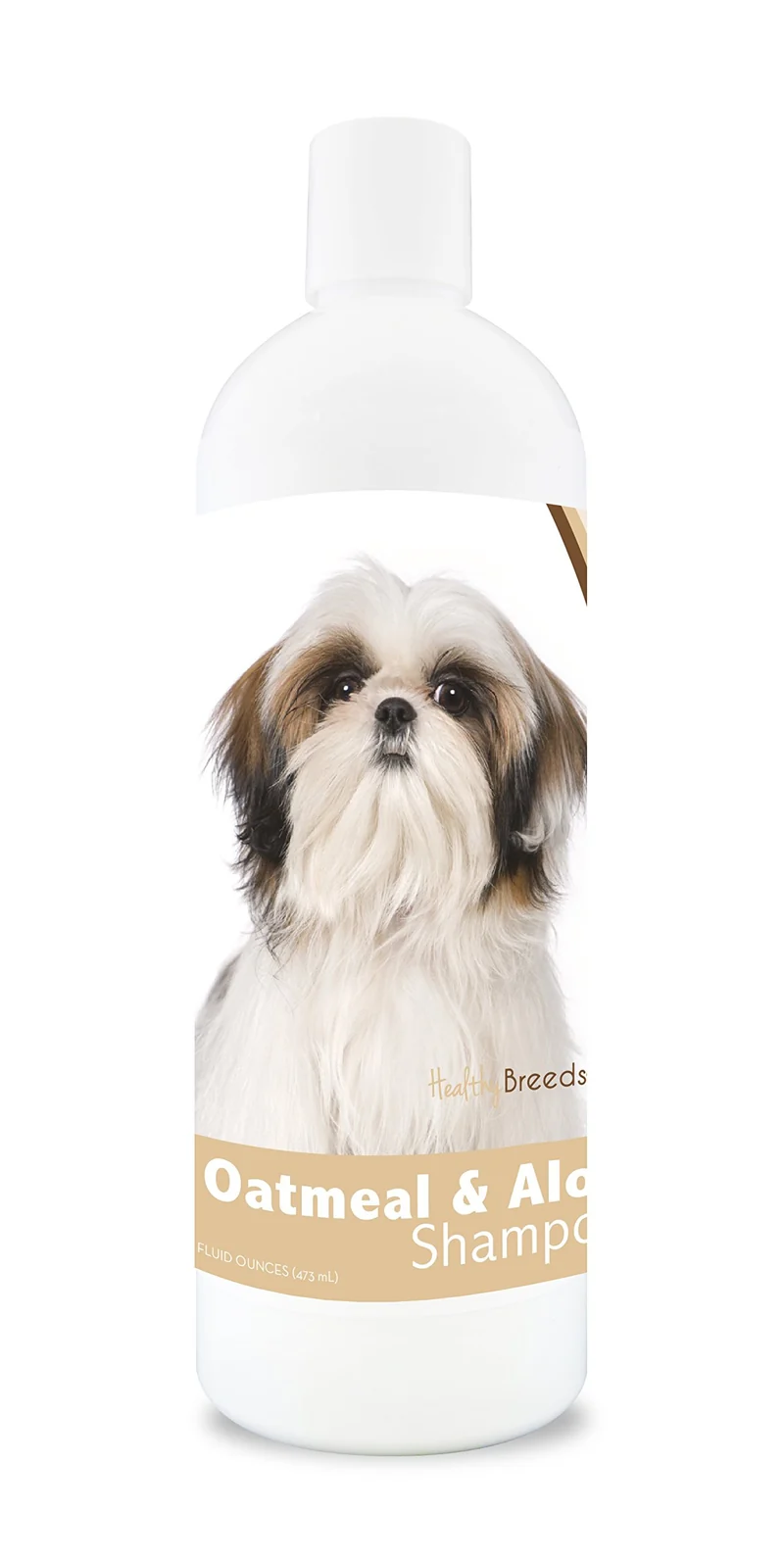 Shampoing Avoine et Aloe Healthy Breeds pour Shih Tzu – 16 oz