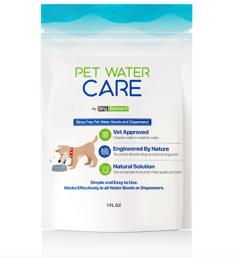 Dry Element Pet Water Care – Additif eau pour chiens et chats, haleine fraîche et dents propres