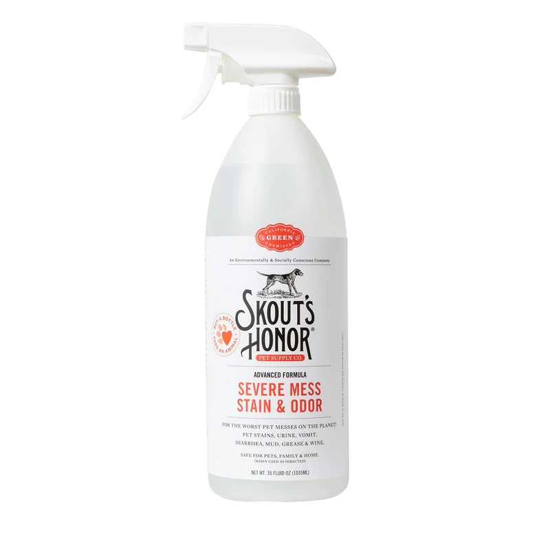 SKOUT'S HONOR – Détachant puissant et neutralisant les odeurs pour tapis et meubles, 35 oz