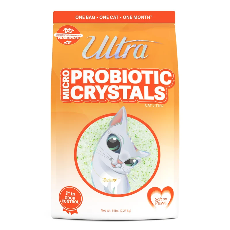 ULTRA Cristaux Probiotiques pour Litière de Chats – 5 lb