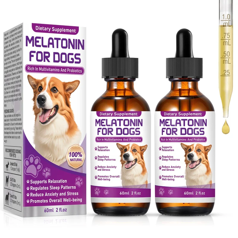 ZZTRMY Mélatonine pour Chien — Aide au Sommeil, Calme et Bien‑Être avec Probiotiques