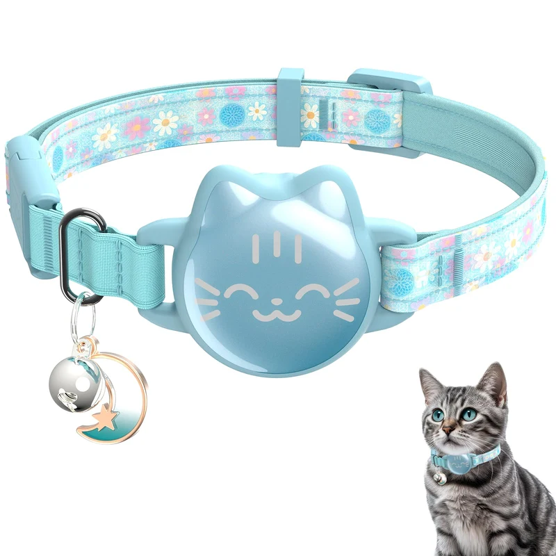 Collier AirTag Waterproof Typecase pour chats — sécurité, confort et visibilité