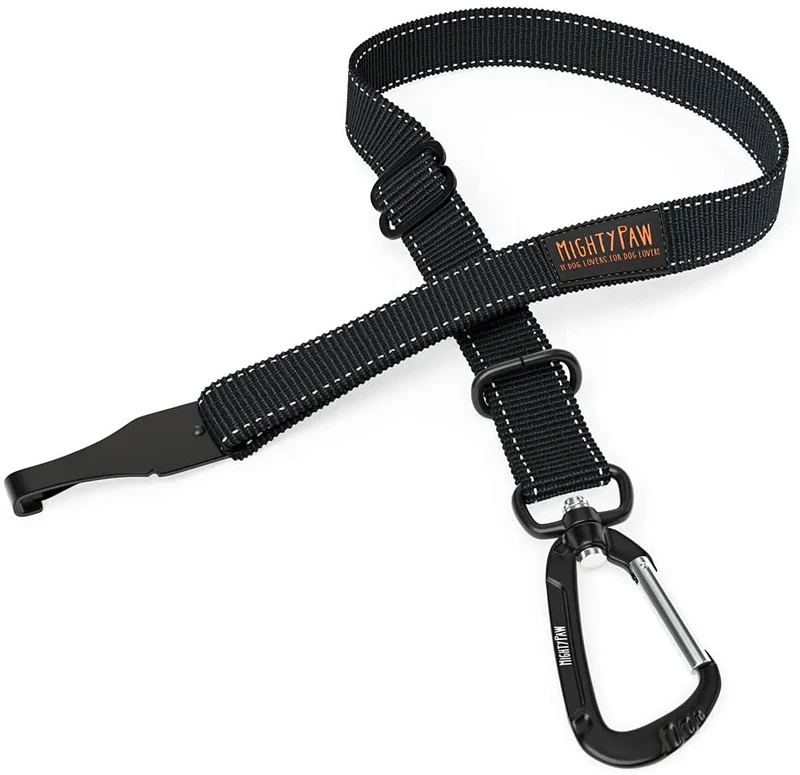 Mighty Paw Ceinture-Chien Voiture – Système LATCH, Réglable et Robuste