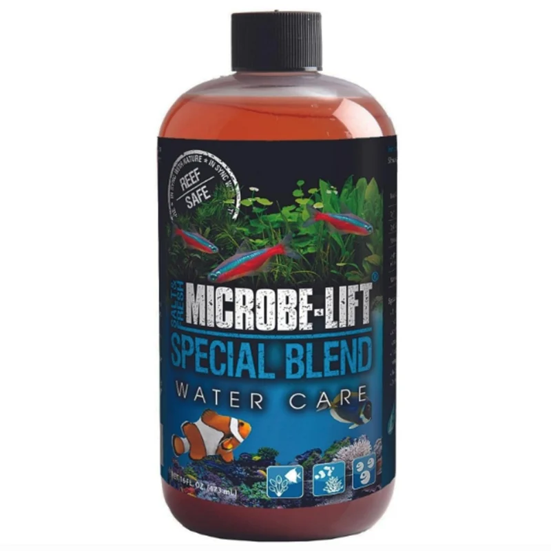 Traitement d'Aquarium Microbe-Lift Special Blend – eau claire et odeurs maîtrisées (SBH16)