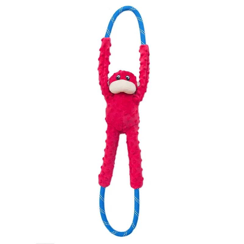 ZippyPaws RopeTugz - Jouet Tir à la Corde Durable pour Chiens de Toutes Tailles