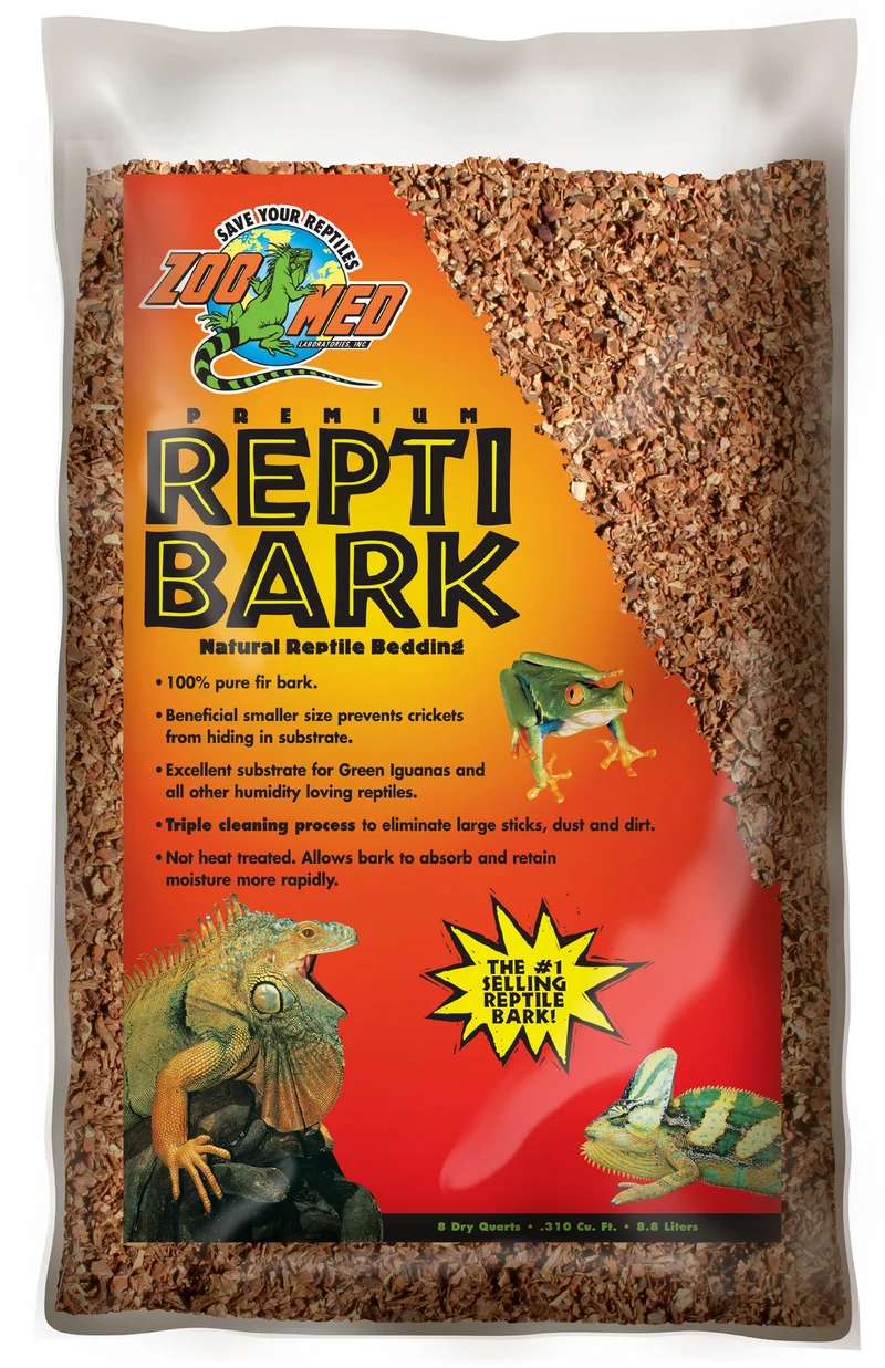 Zoo Med Substrat Écorce de Pin pour Reptiles – 8 Quarts