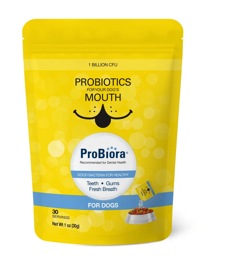 Probiora pour chiens | Probiotique dentaire et haleine fraîche | 30 portions (sachet)