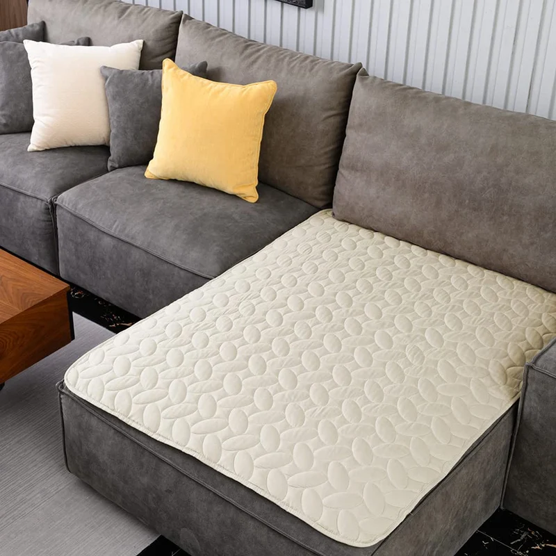 Ameritex Housse Imperméable pour Canapé et Meubles – Douce, Anti-Dérapage et 5 Couches