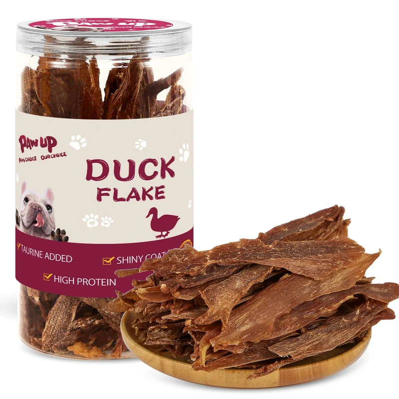 PAWUP Friandises Canard Croustillantes – 1% Taurine, 170 g