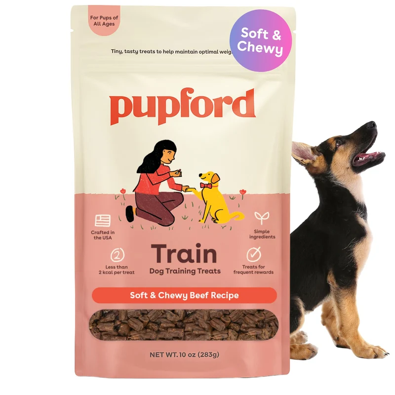 Pupford Friandises d'entraînement Douces au Bœuf – 10 oz
