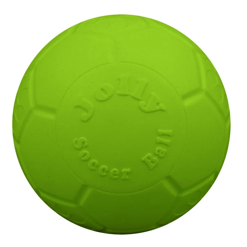 Jolly Pets Ballon Soccer Flottant 8 po – Grand Jouet Chien Vert Pomme