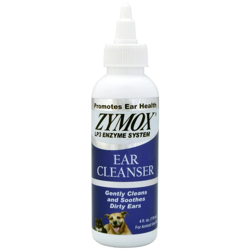 Zymox Nettoyant d'oreilles avec enzymes bio-actifs, 4 onces – Pet King Brands