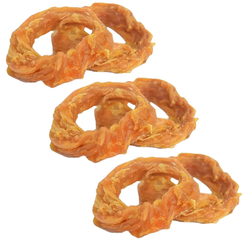Ultra Chewy – Anneaux de tendon de dinde pour chiens | Friandise naturelle hypoallergénique et digestion facile (6 paquets)