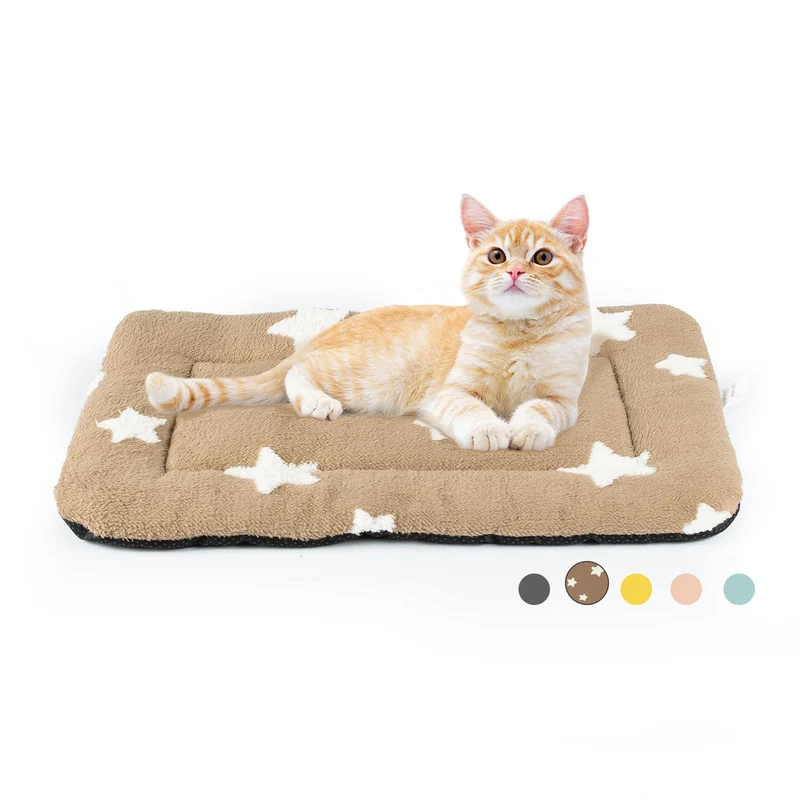 Mora Pets Panier Lavable pour Chat et Petit Chien 22x13 – Coussin Antidérapant et Polyvalent