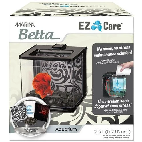 Marina Betta EZ Care Aquarium - 2.5 L (0.7 US Gal)