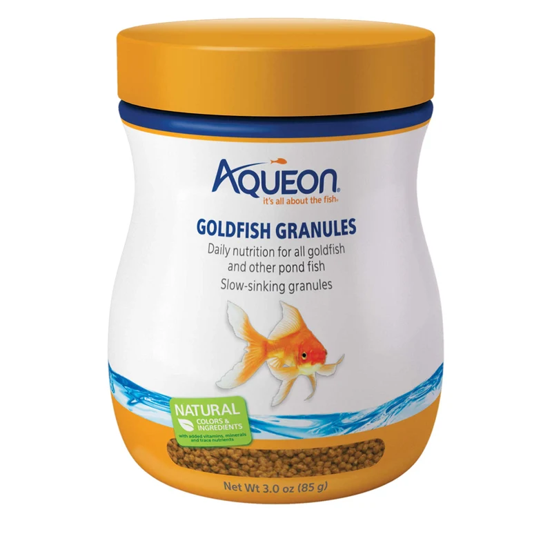 Aqueon Granulés pour Poissons Rouges – 3 onces