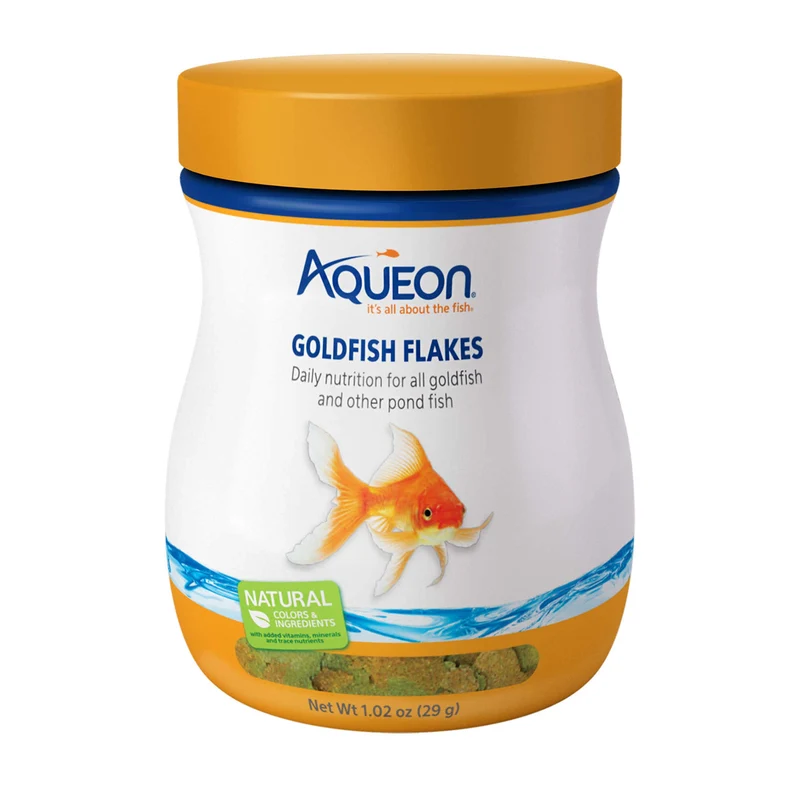 Aqueon Flocons Poissons Rouges – 29 g, Flotte à la Surface