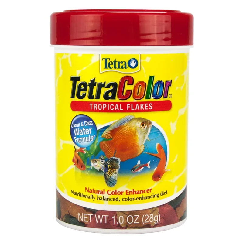 Flocons Tropicaux TetraColor – Tetra, 28 g (1 oz), 185 ml