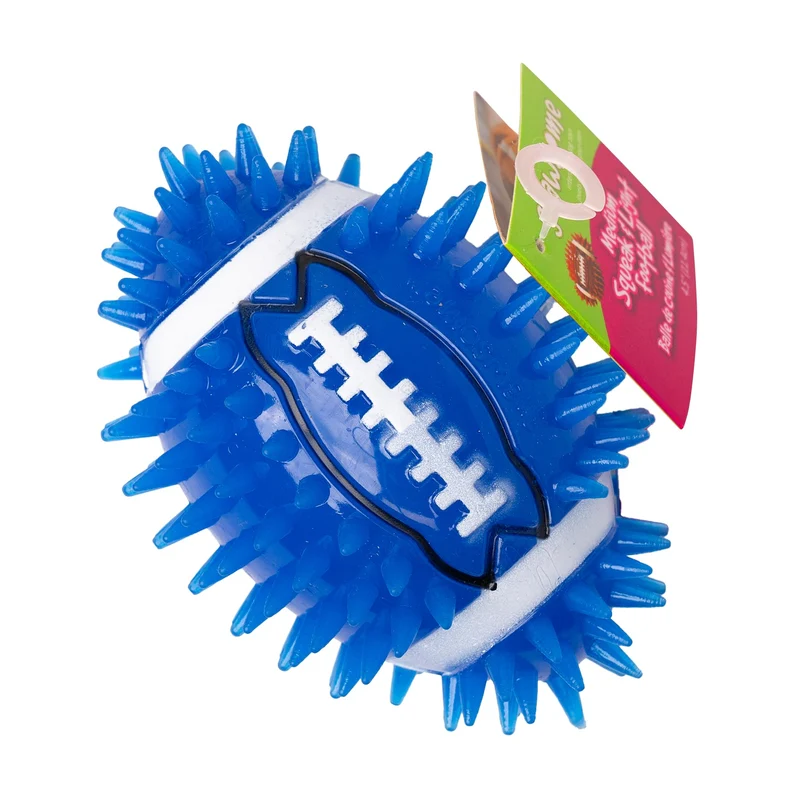 Gnawsome Balle Épineuse 4,5 pouces avec Sifflet – Jouet Durable pour Chiens