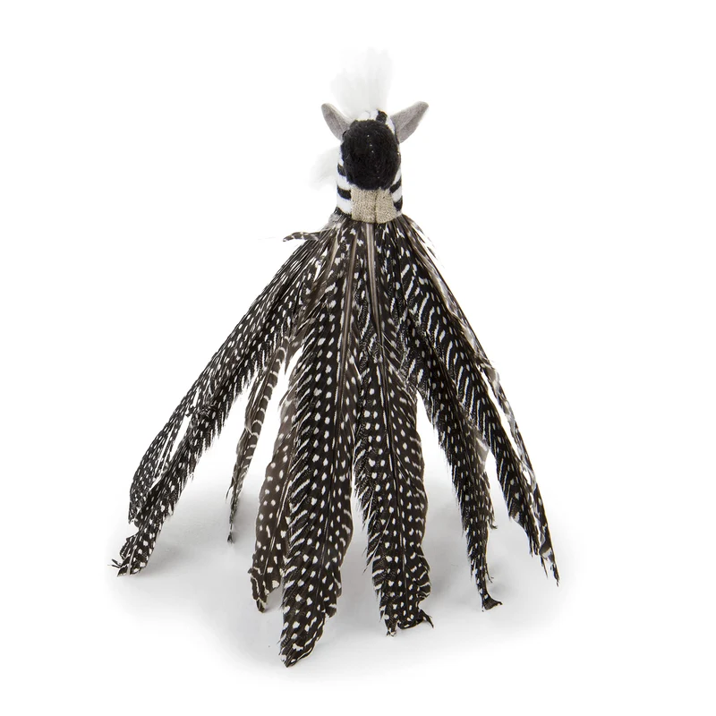 Petlinks HappyNip Zippy Zebra – Jouet chat avec silvervine et catnip – Noir et Blanc