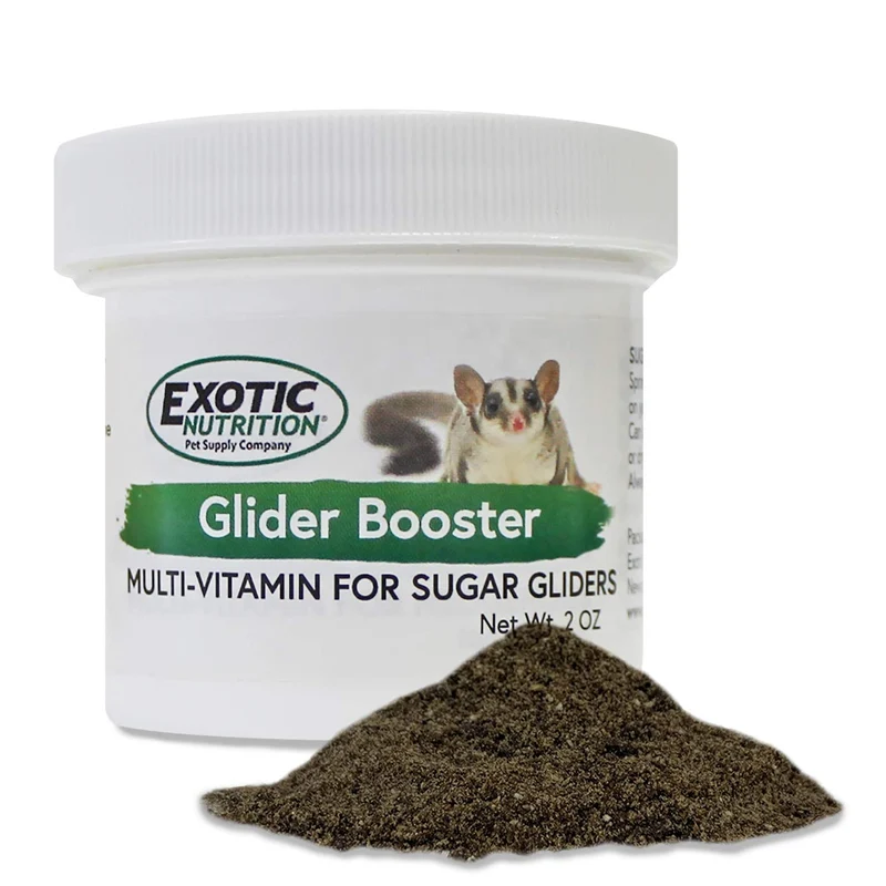 Glider Booster (2 oz.) - Multivitamine en poudre pour petits marsupiaux | Exotic Nutrition