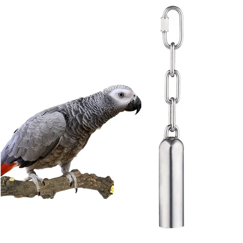 Jouet Clochette en Acier Inoxydable pour Oiseaux | yoyoung – Petit et Grand