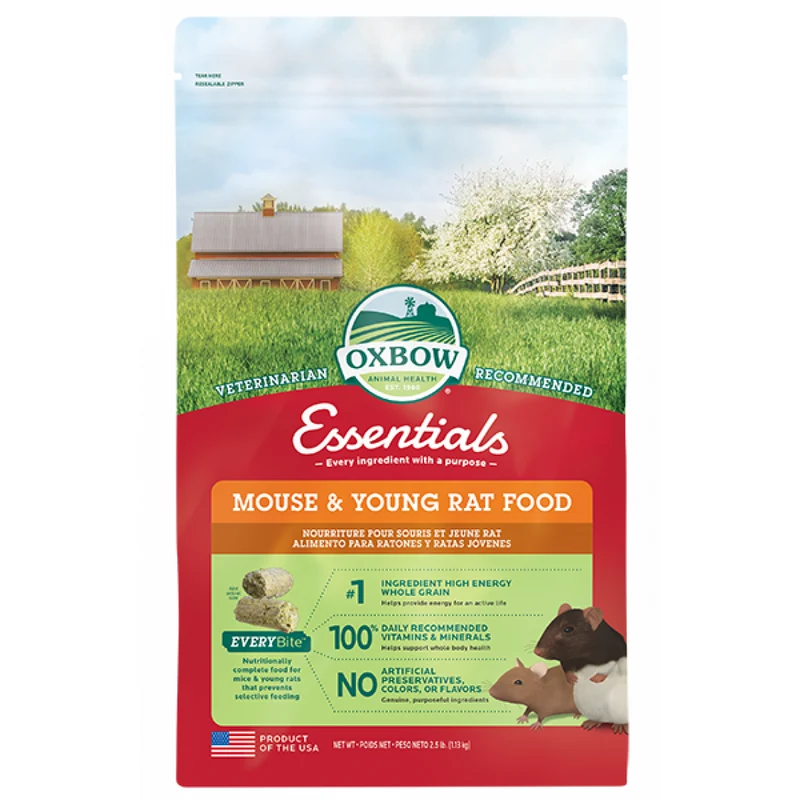 Oxbow Essentials - Mouse & Young Rat Food (2.5lb)