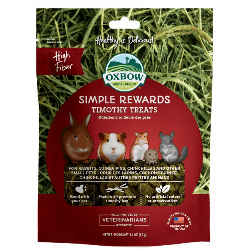 Oxbow Simple Rewards - Timothy Treats