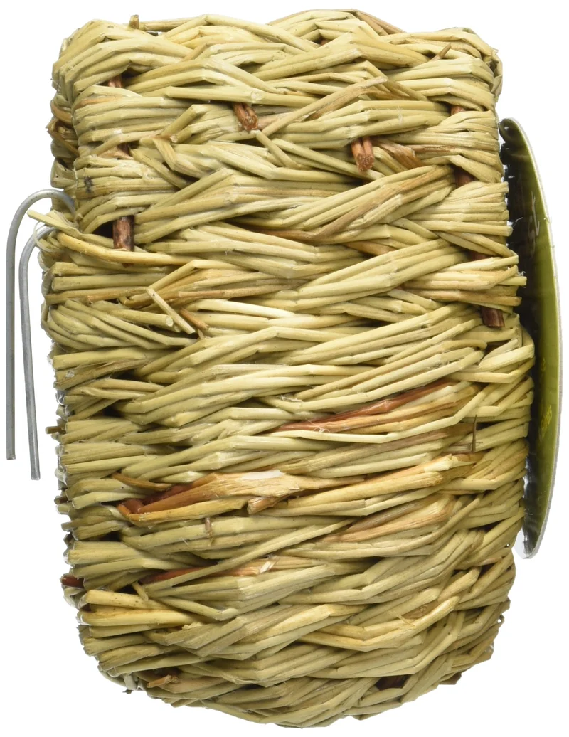 Prevue Nid Pinson Brindilles Couvert 4 Pouces – Nid Naturel pour Petits Oiseaux