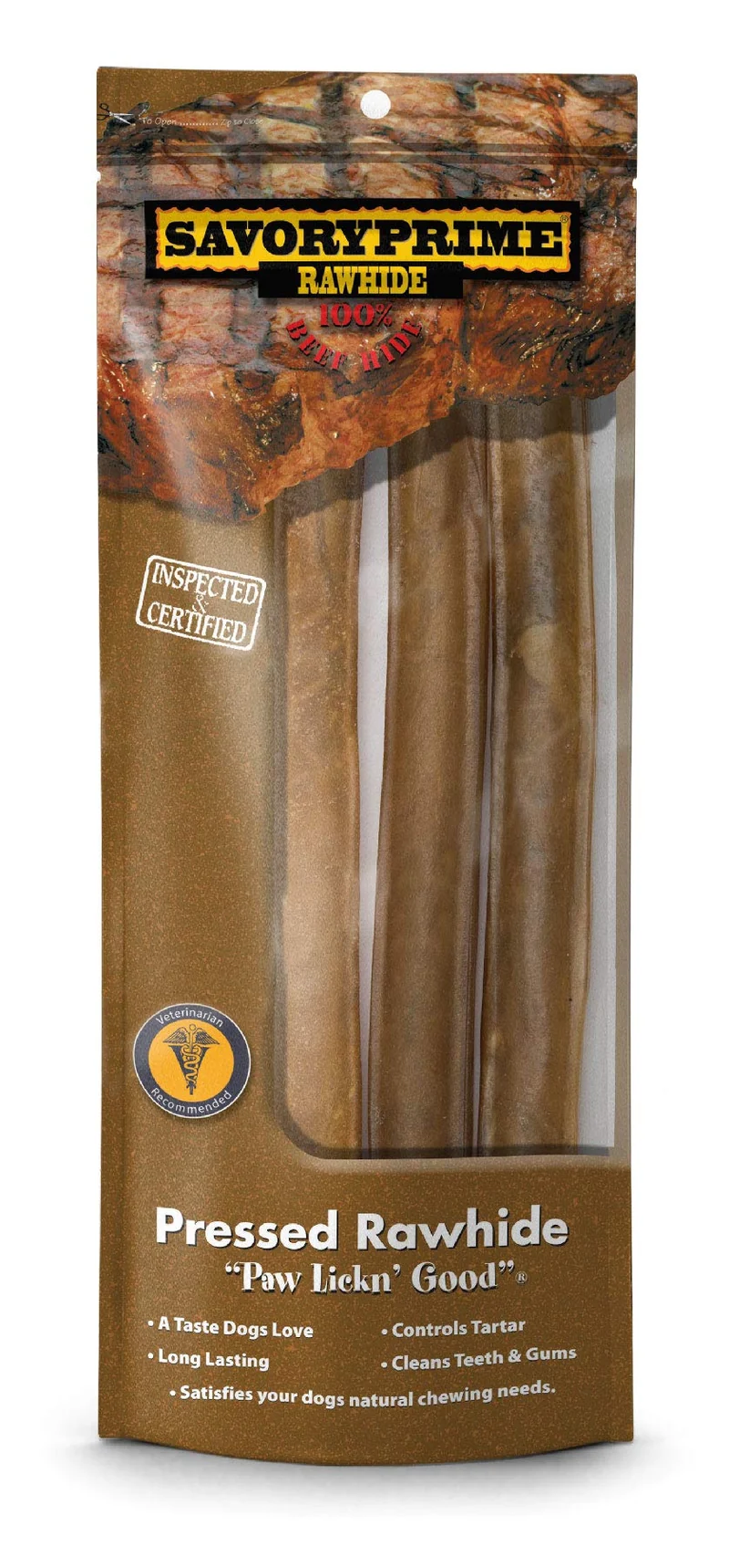 Savory Prime - Lot de 3 Rouleaux Pressés Naturels de 10 pouces