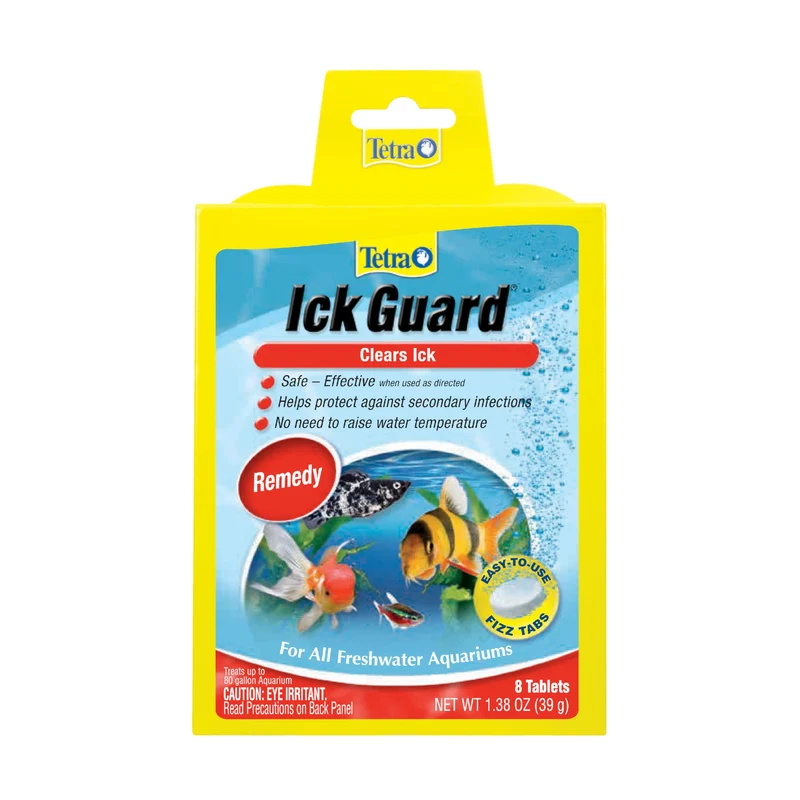 Tetra Ick Guard – 8 Tablettes Fizz pour Ich en Aquarium d’Eau Douce