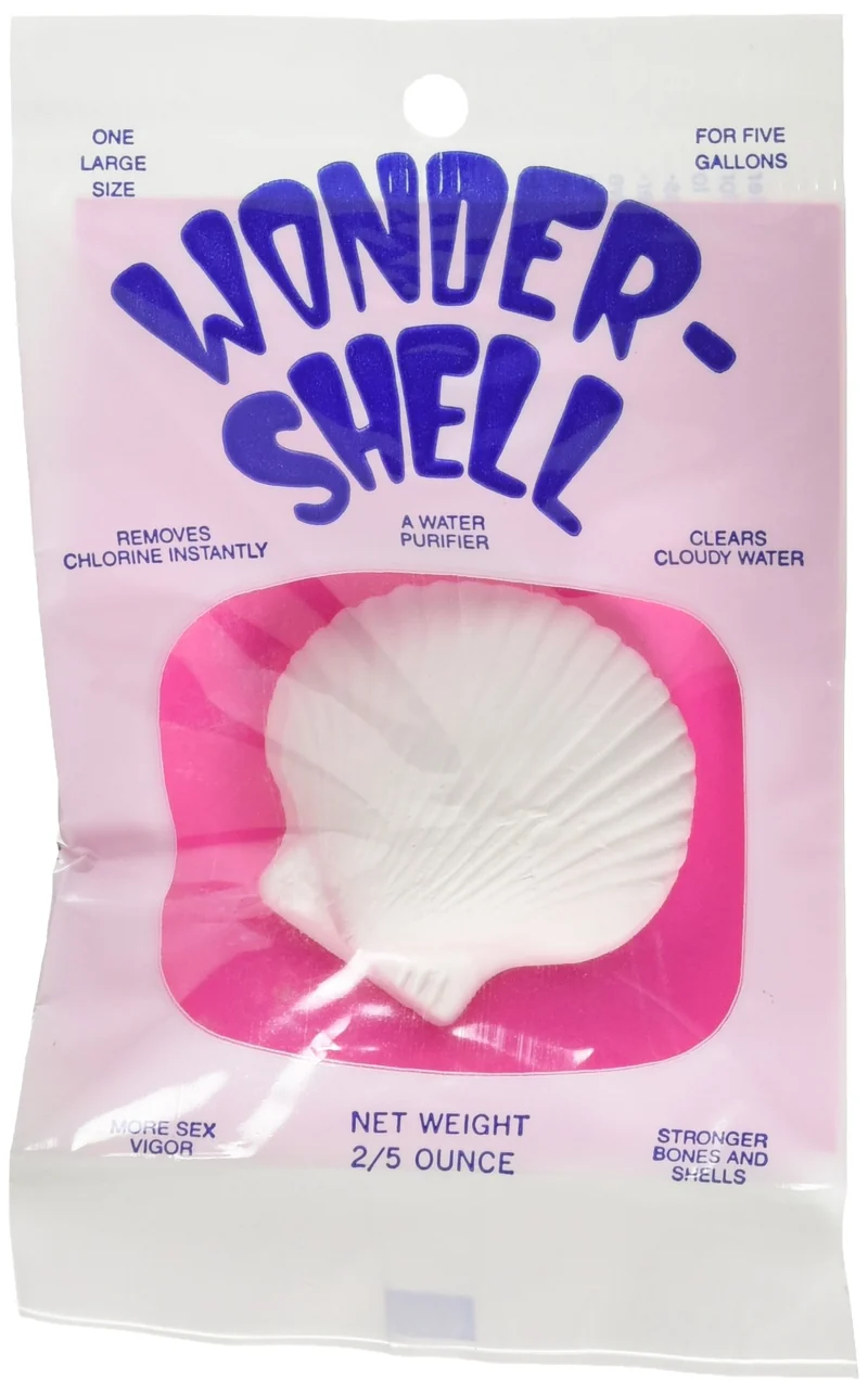 WECO Wonder Shell – Minéraux Naturels pour Aquarium, Grand Modèle