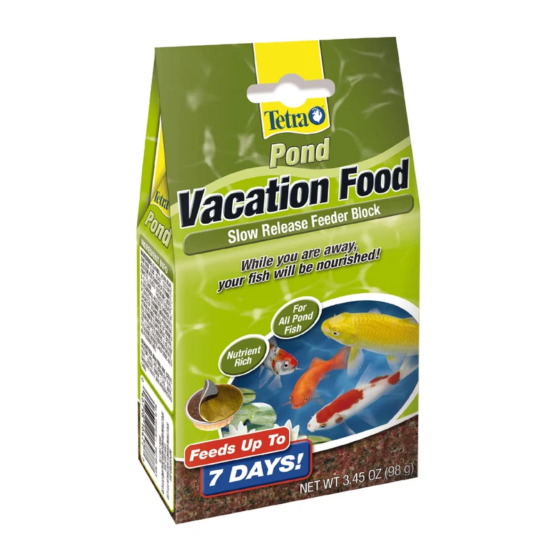 TetraPond Vacation Food – Bloc Gel à Libération Lente pour Étang, 7 Jours, 3,45 oz (16477)