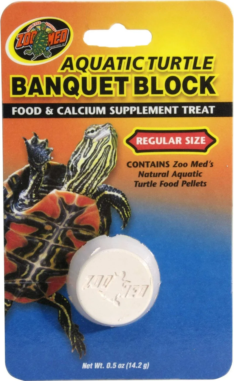 Zoo Med Banquet Block pour Tortues Aquatiques – 0,5 onces (Pack de 1)