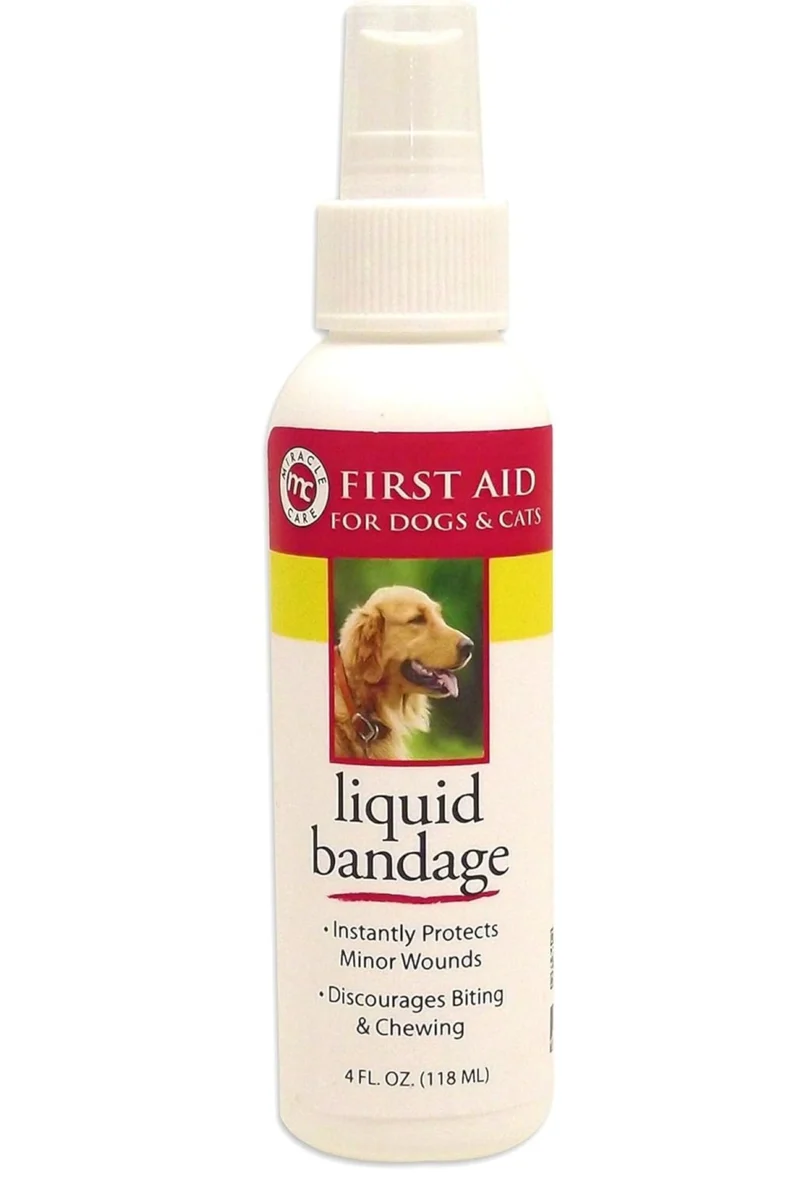 Miracle Care Spray Pansement Liquide pour Chiens et Chats – Protection Respirante