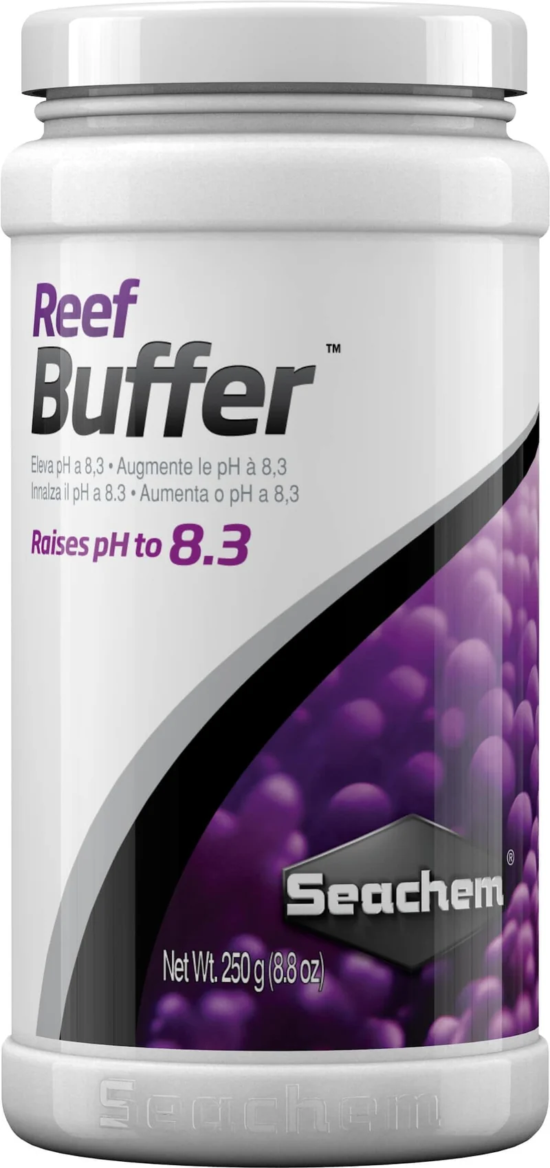 Seachem Reef Buffer 250 g – Stabilisation du pH et de l'alcalinité pour récifs