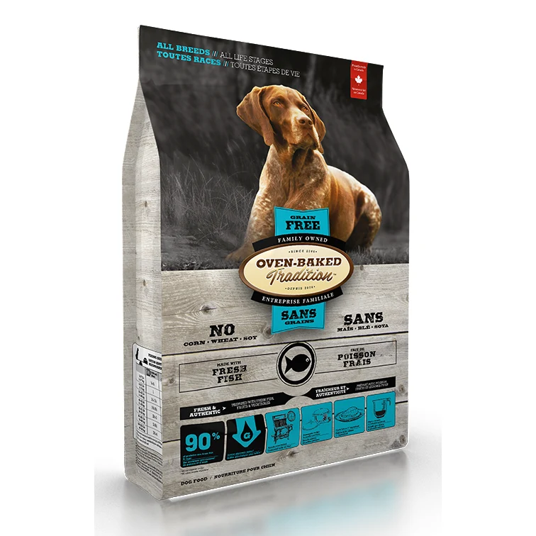 Oven Baked Tradition Grain Free Fish Dog Food (25lbs)