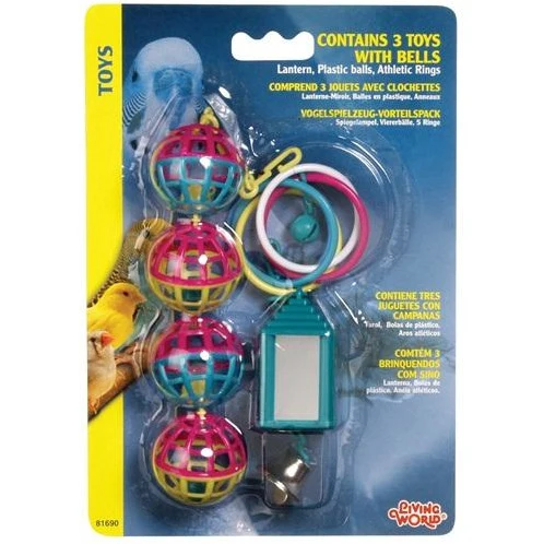 Living World Classic Toy Value Pack Assortment # 1 For Small Birds