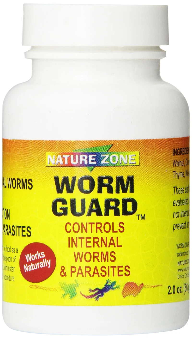 Nature Zone SNZ59321 Poudre anti-vers pour reptiles, 2 onces