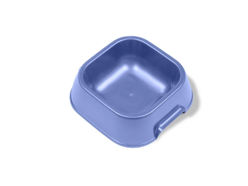 Van Ness Bol Nourriture et Eau – 16 oz, Base Large Anti-Débordement, Bleu