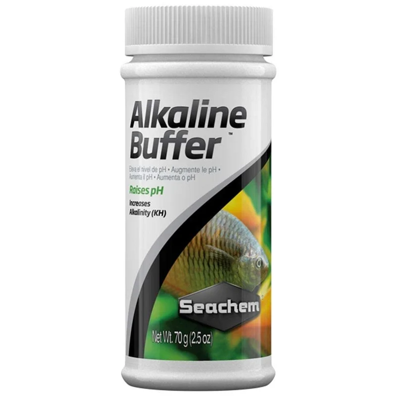Tampon Alcalin Seachem – Stabilise et augmente le pH pour aquariums plantés (70 g)